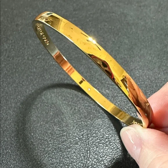 Kate Spade New York Heart Of Gold Bangle Bracelet - Picture 4 of 9